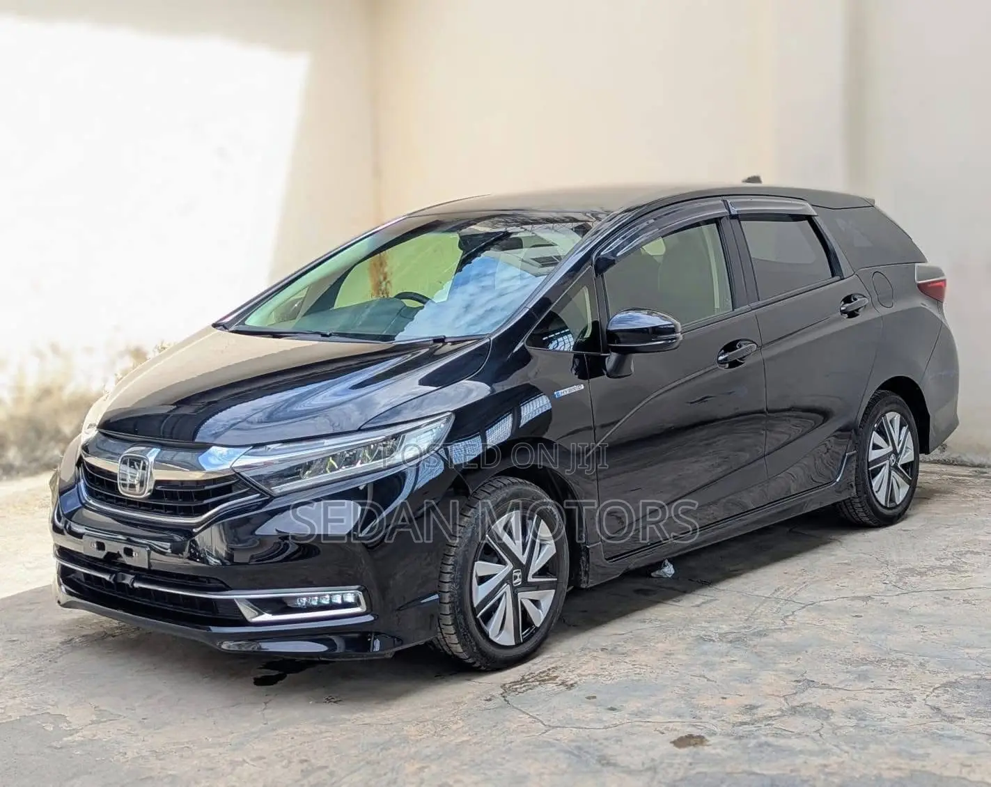 Honda Fit Shuttle 2019 Matt Black