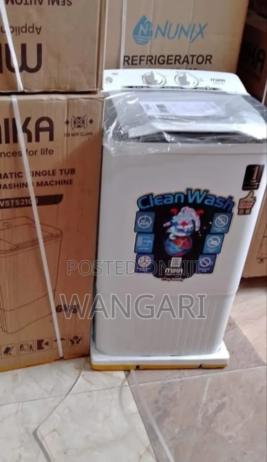 Semi Automatic Mika 6 KGS Topload Washing Machine