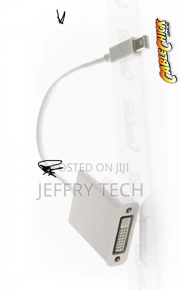 15cm Mini-Displayport to Dvi Cable Adapter (Male to Female) - Thunderb