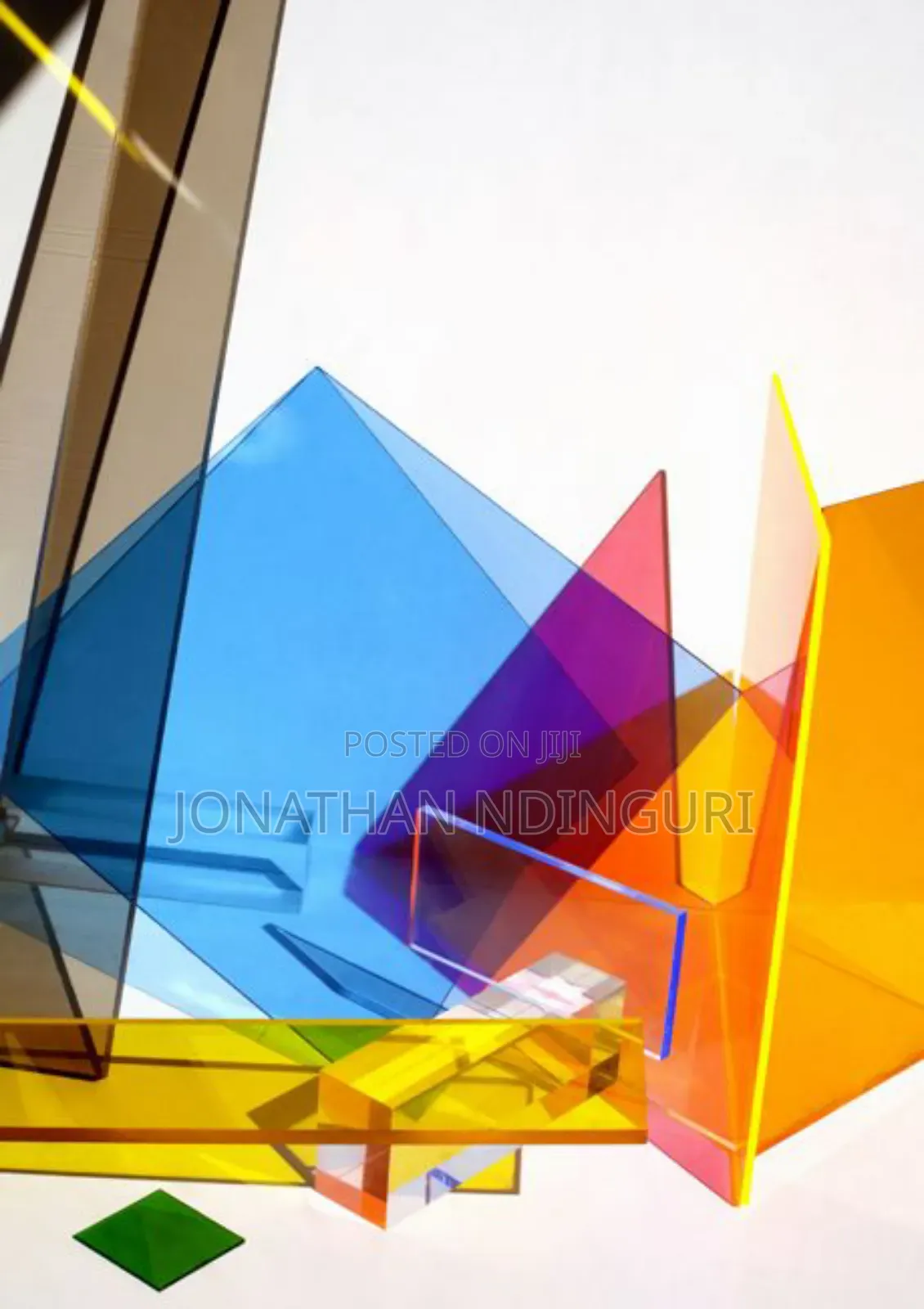 Crystal Clear Acrylic Perspex Board