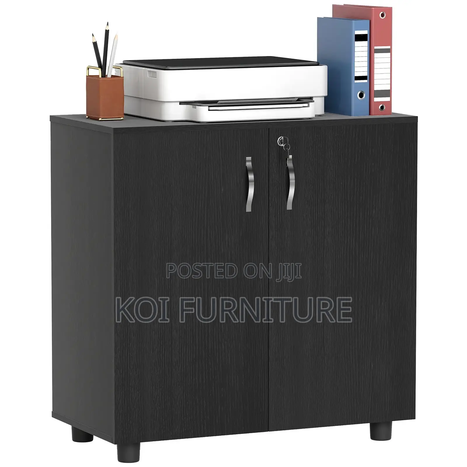 Office Cabinet : Lockable Office Storage Cabinet, 2 Door