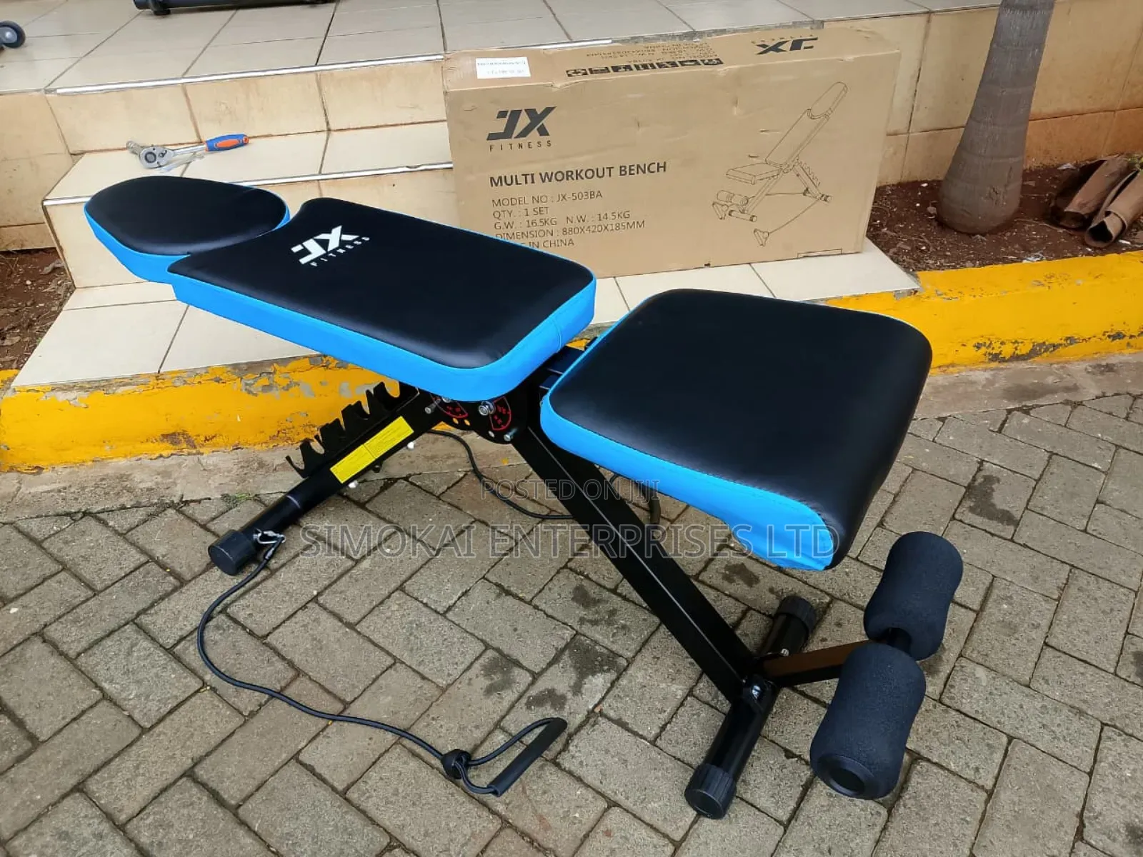 Jx Fitness Adjustable Weight Bench