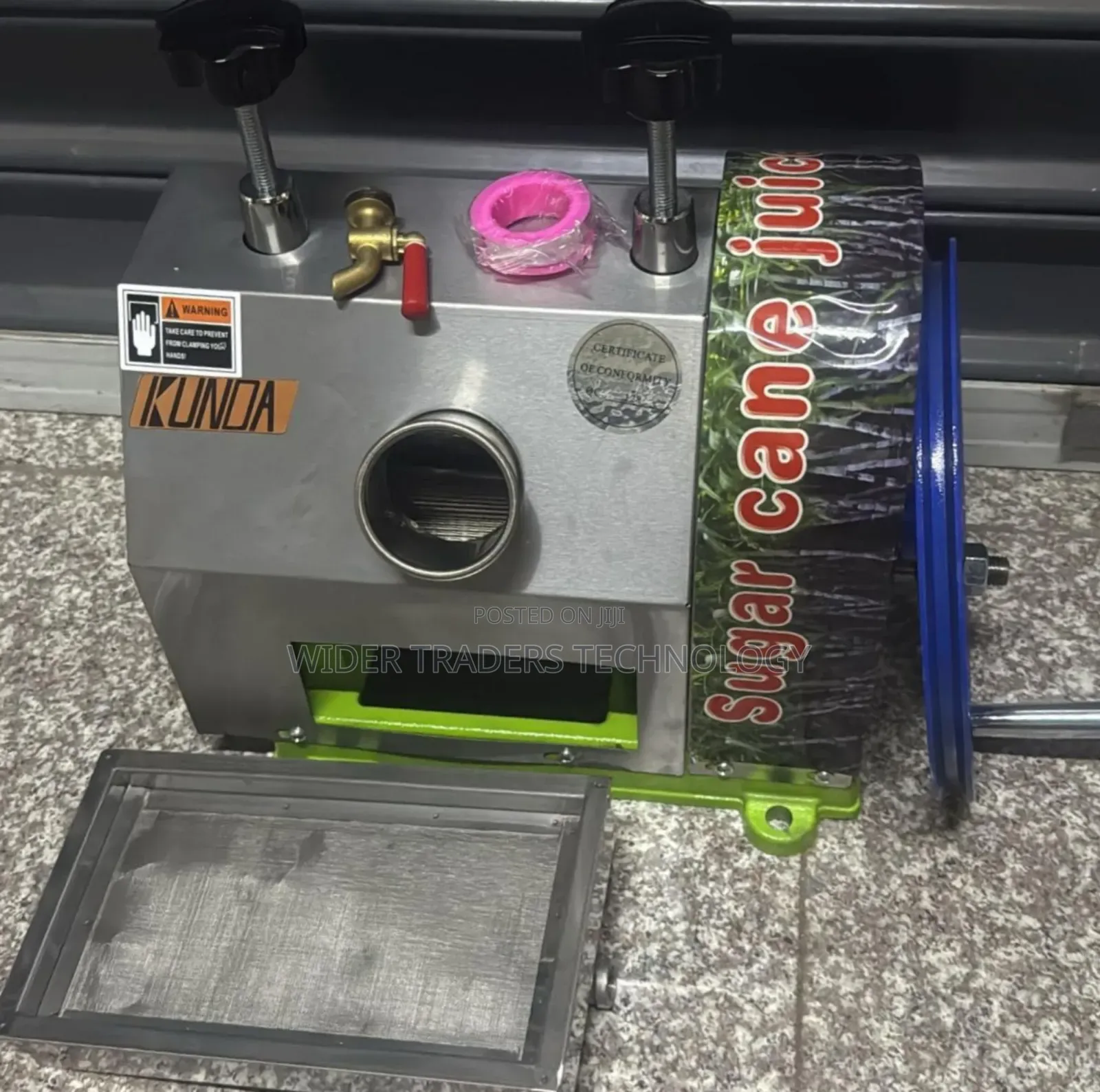 Manual Stainless Steel Sugarcane Juice Extractor