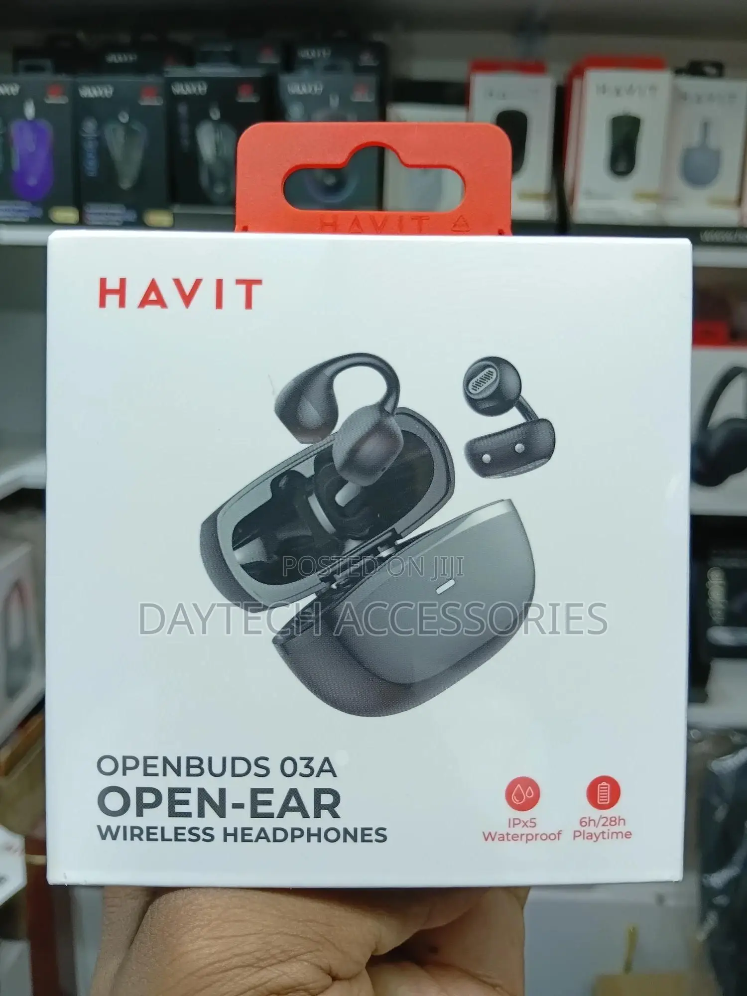 The Havit Openbuds 03a (Tw916 Lite) Open-Ear Clip-on Wireless Earbuds