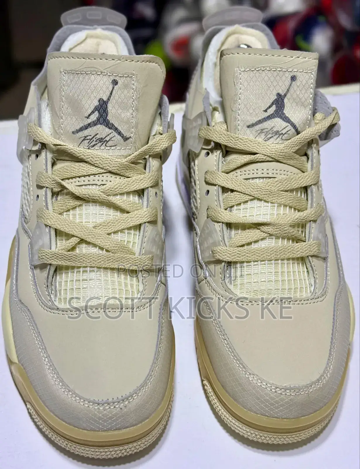 Air Jordan 4 Sail