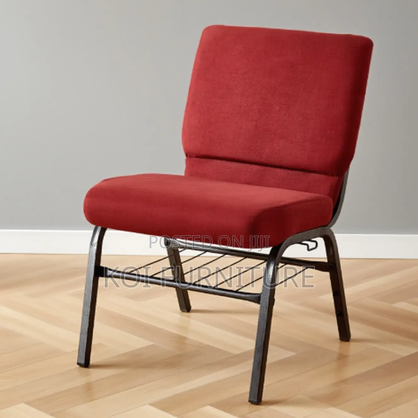 Office Chair : Hercules Series Fabric Stacking Church Chairs