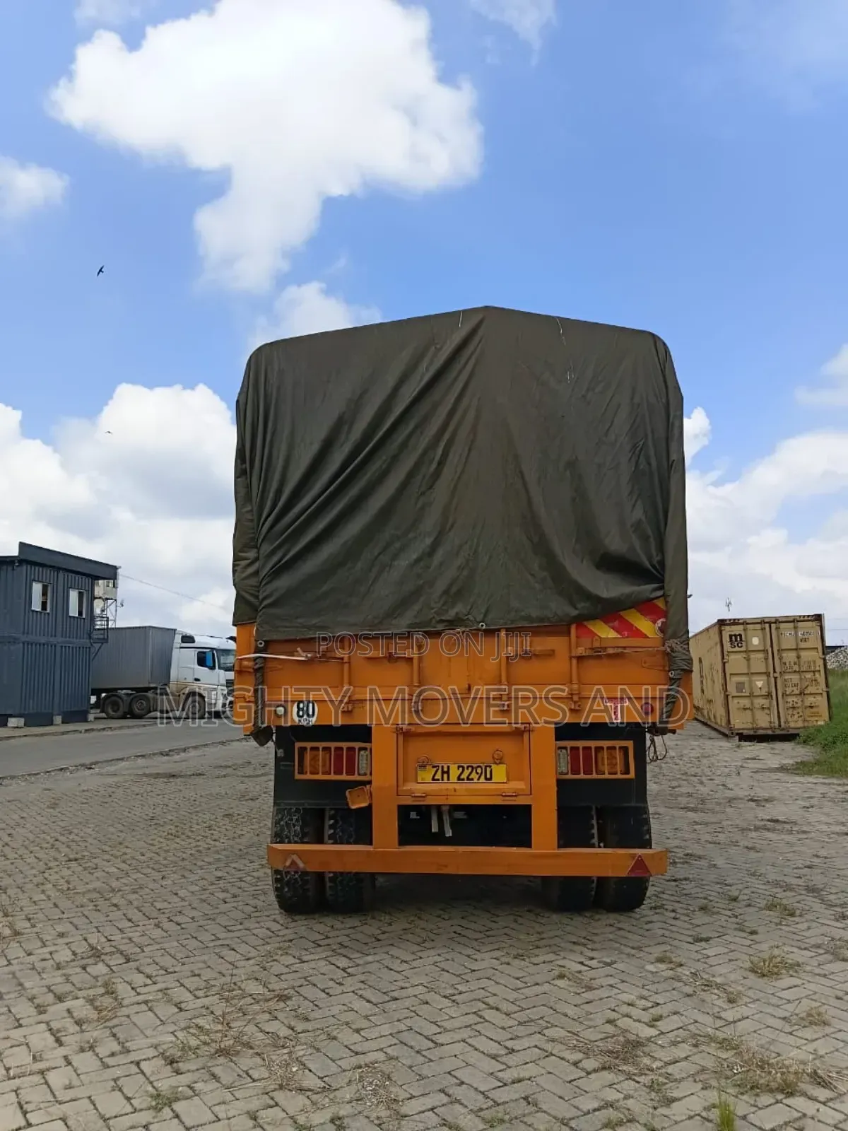 Transit Trailers for Delivery and Within Counties Errands Are Ready