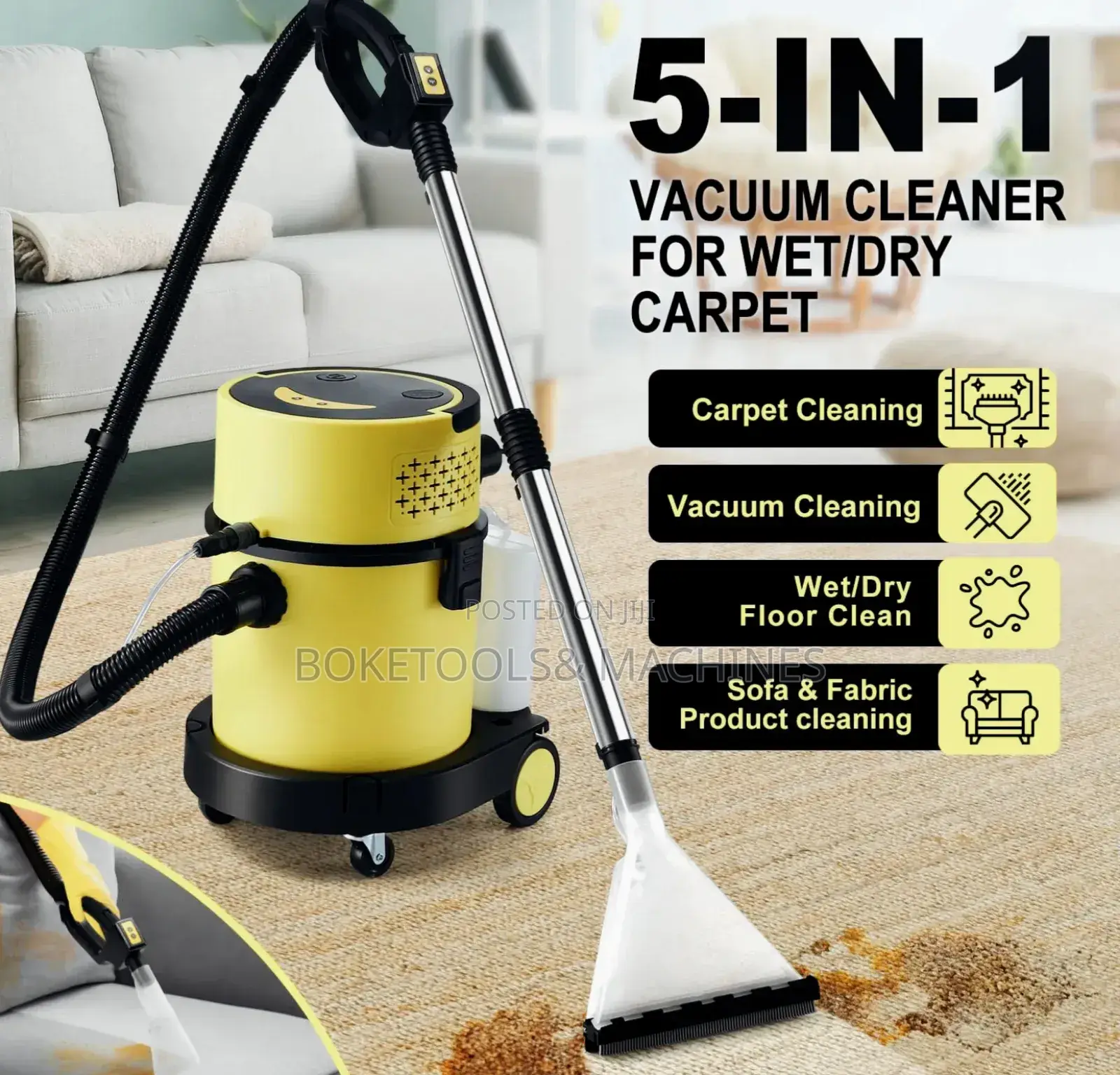 5 In 1 Vacuum Cleaner Wet And Dry