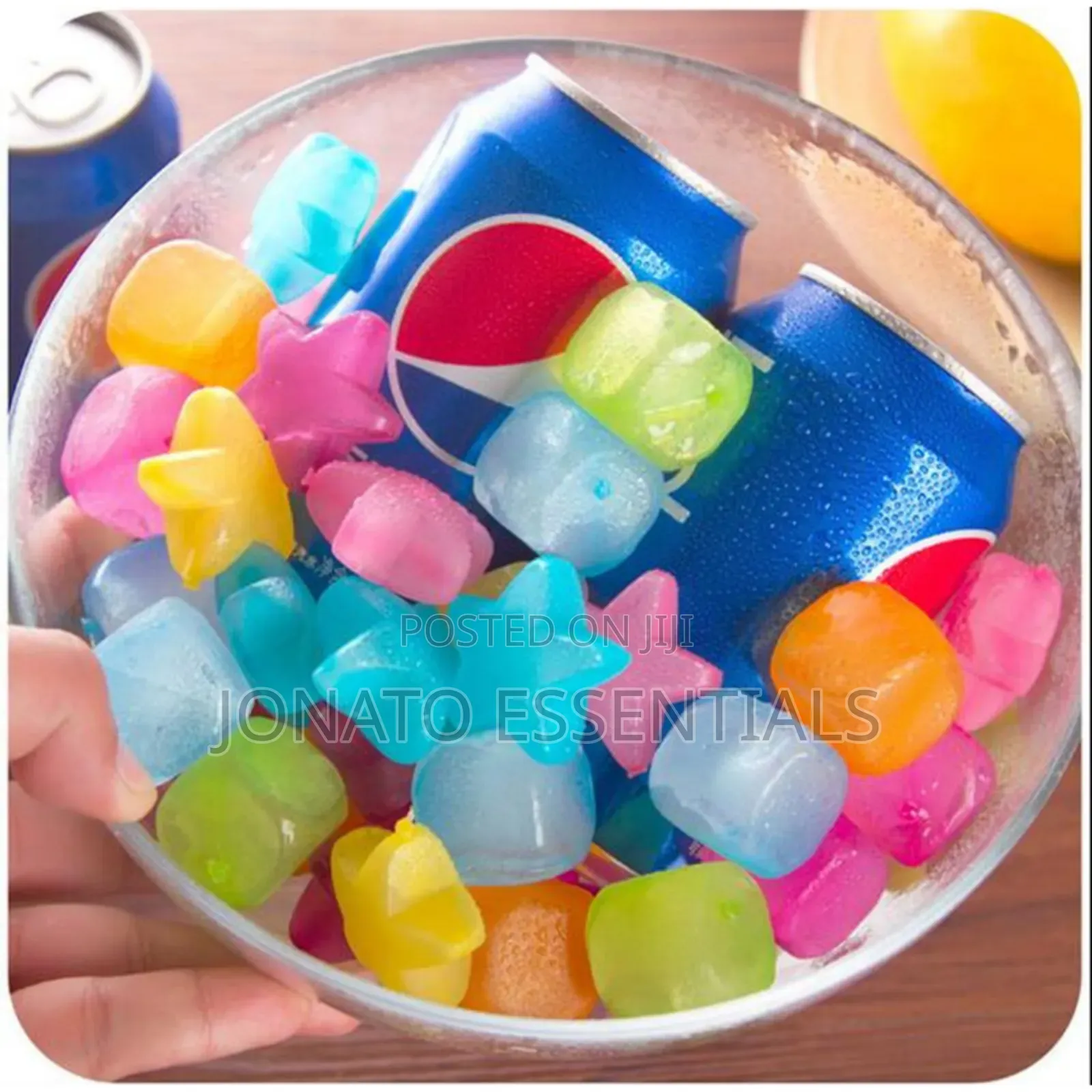 Reusable Ice Cubes 20pcs Pack - Non-Diluting Cold Drink Chillers