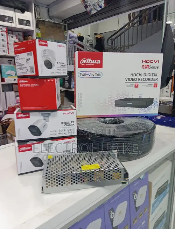 Dahua 4 Channel Hd Dvr Kit With 4 1080p Cctv Cameras