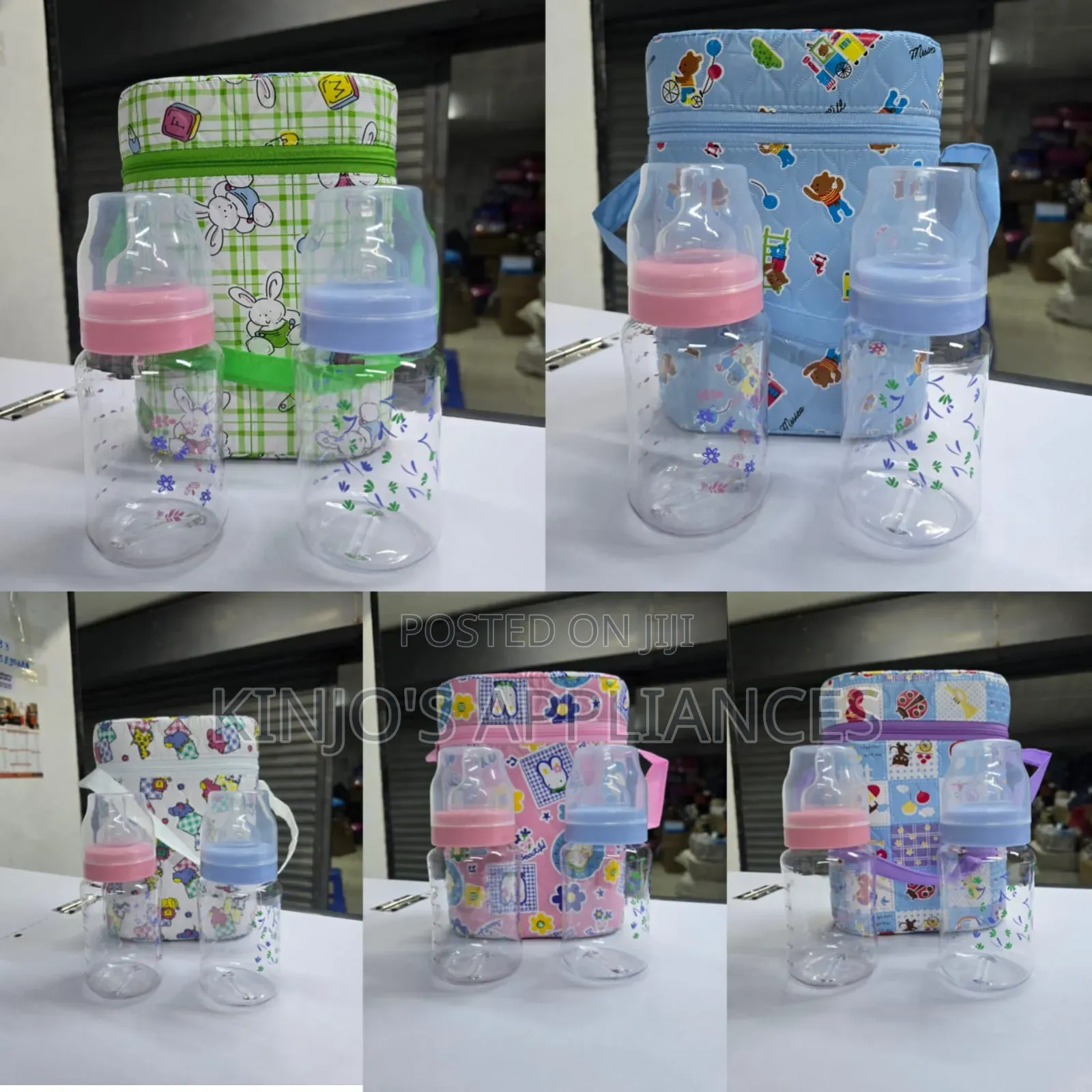 Baby Bottle Warmer + Two Feeding Bottles