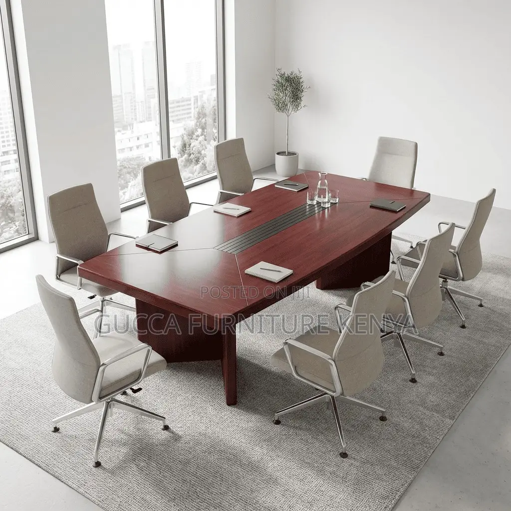 2.4 Meters Mahogany Office Boardroom Table