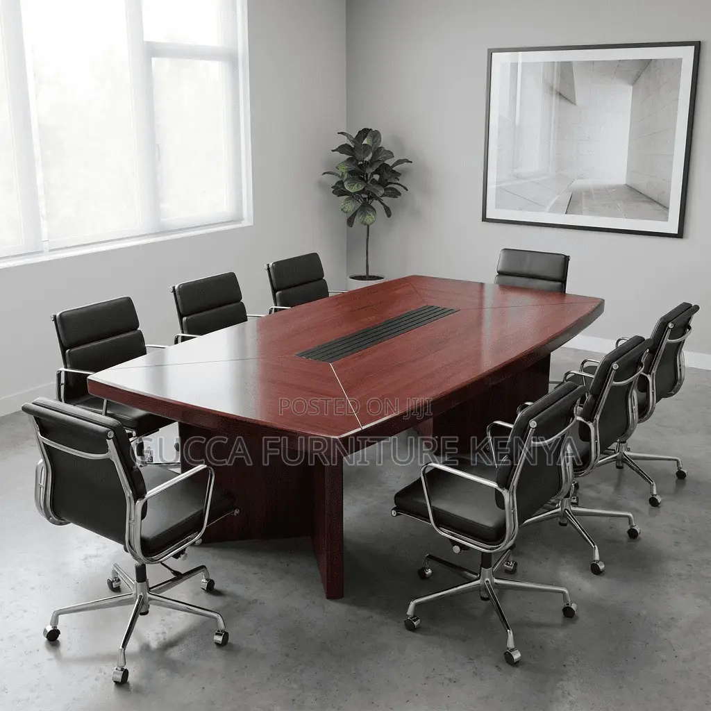 2.4 Meters Mahogany Office Boardroom Table