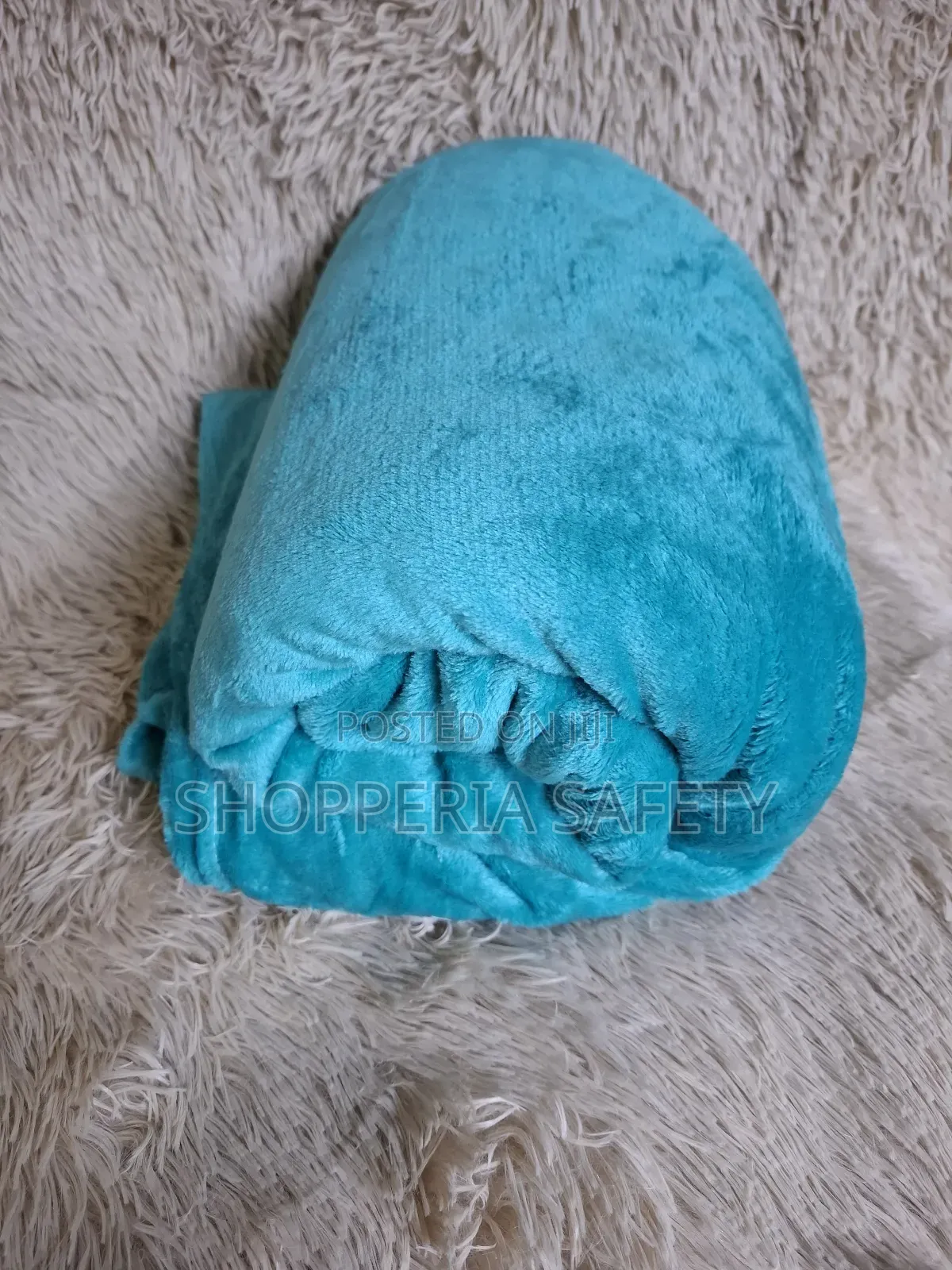 Light Coloured Fleece Blanket