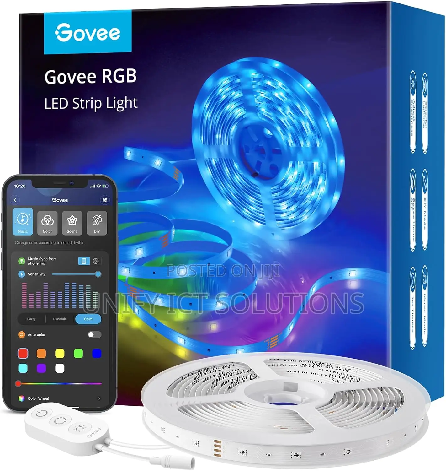 Govee Led Strip 5-M Alexa Smart RGB Wifi Led Strip