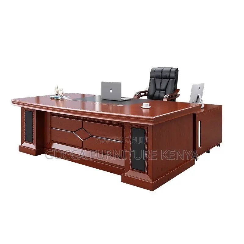 Executive 180cm L-shaped Office Boss Table