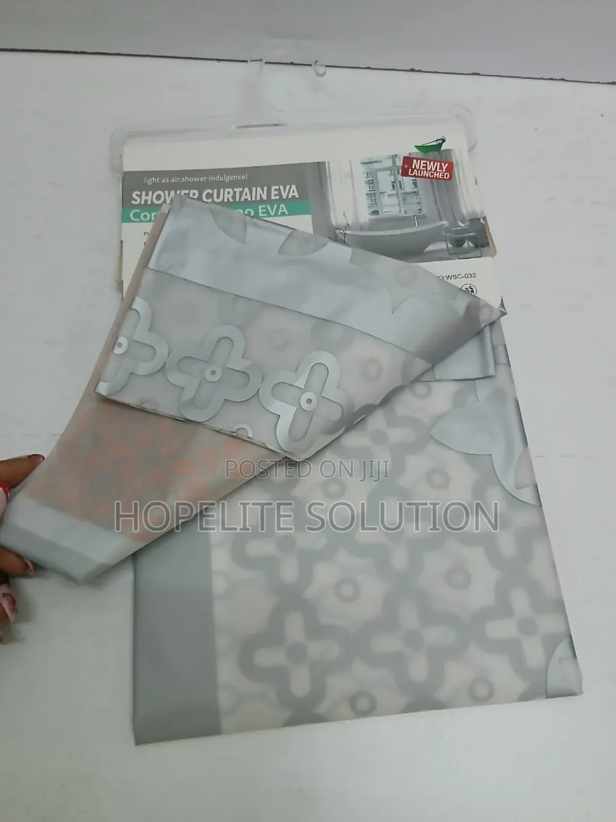 Fabric Printed Shower Curtain