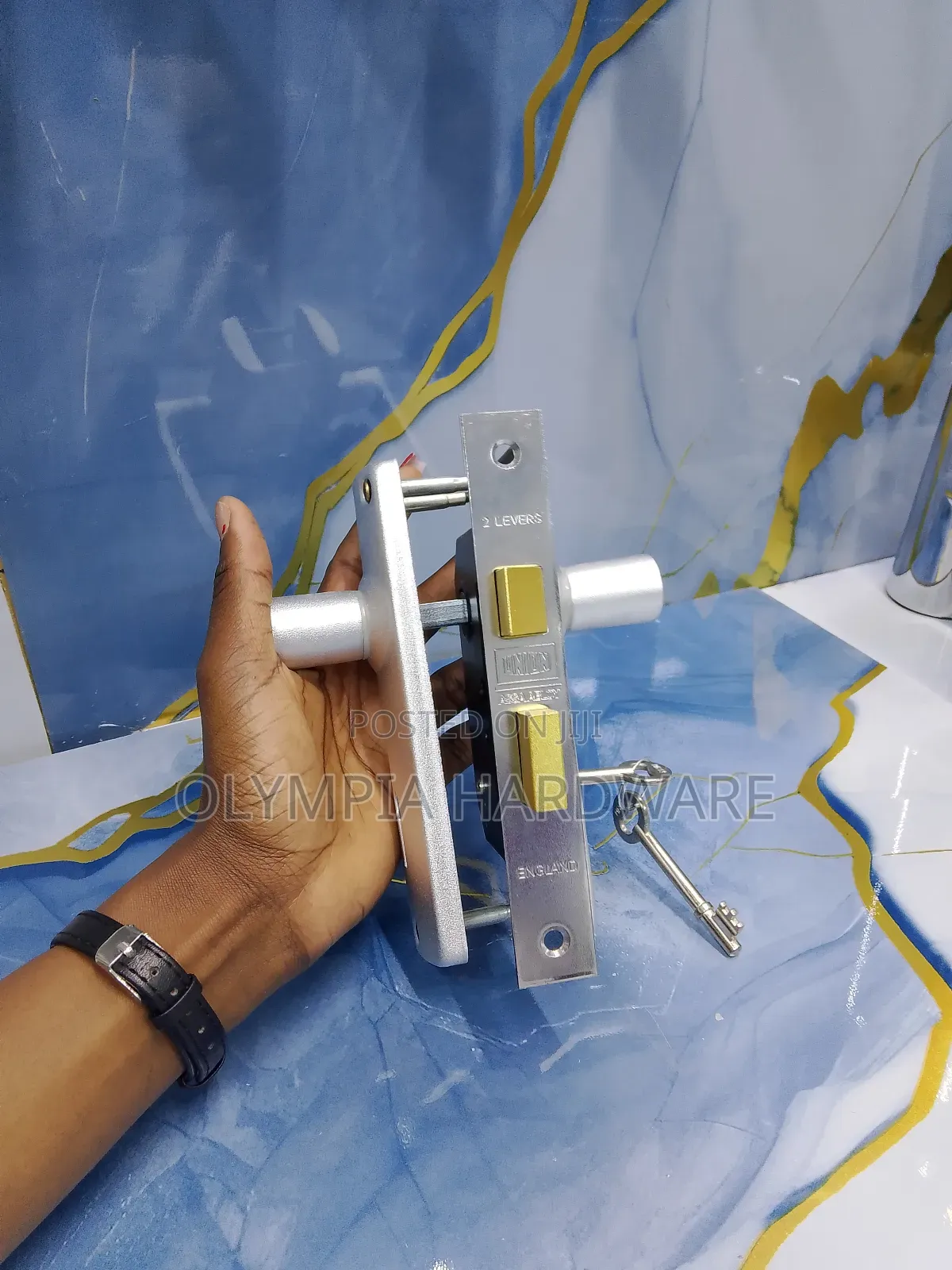 2 Lever Union Door Lock (Keyed