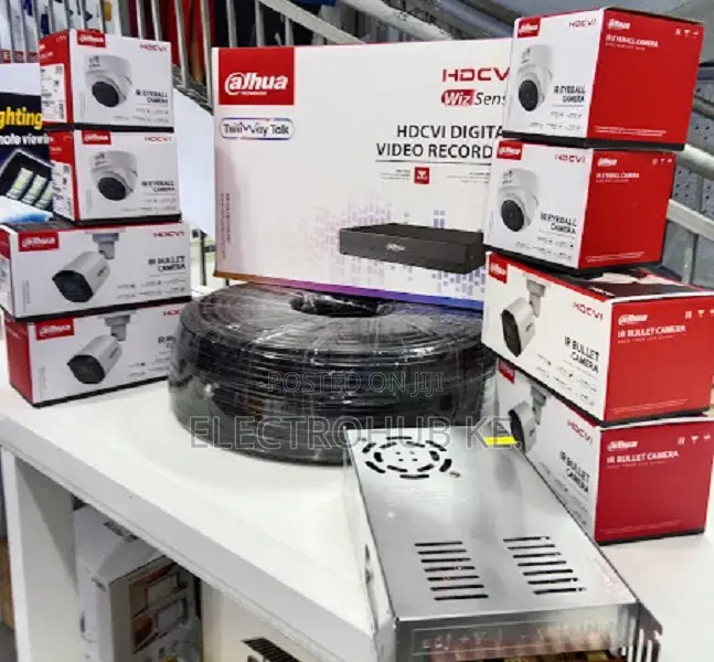 Full Package Dahua Cctv Camera 8pcs 2mp Full Set