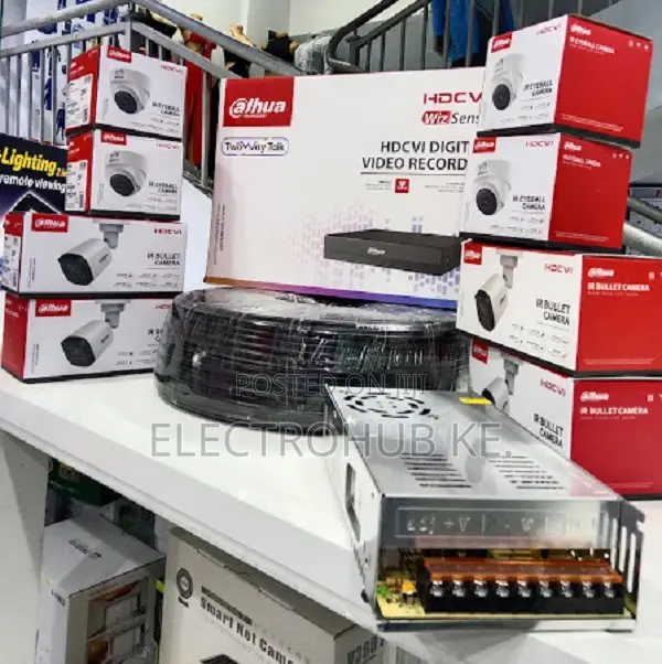 Dahua Ir 2mp Surveillance 8 Channel 8 Cameras Kits