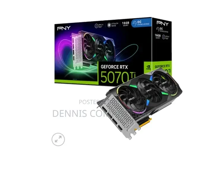 Pny Geforce RTX 5070 Argb Epic-X RGB Oc Triple Fan 12gb Gddr7 Graphics