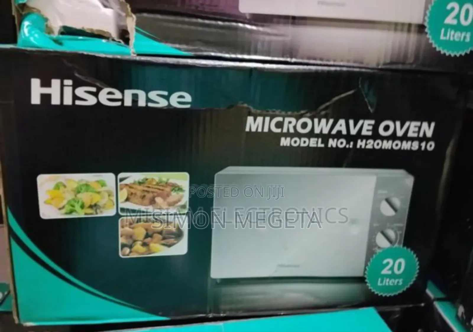 Colour White Hisense Manual Microwave