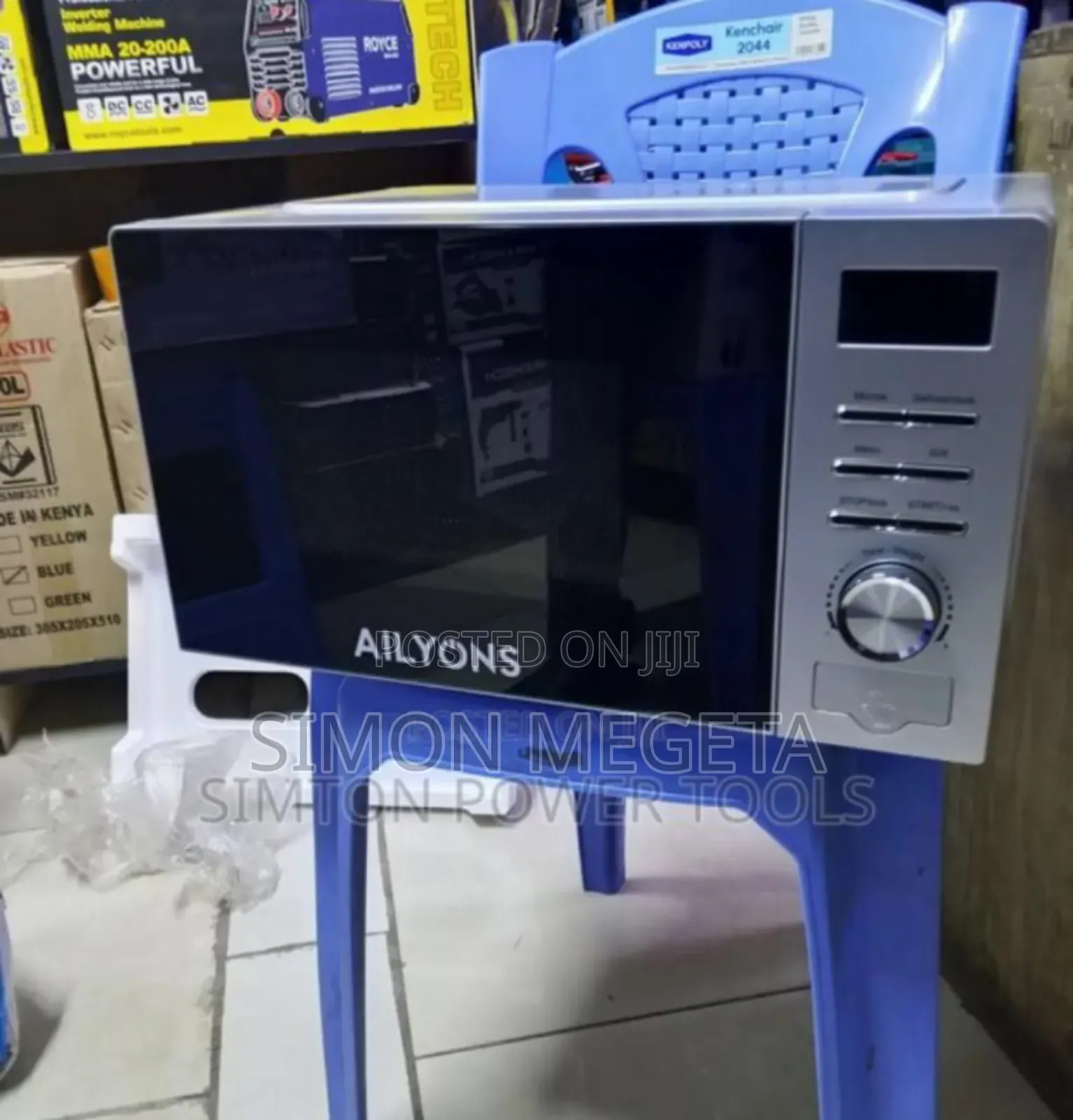 Colour Silver Ailyons Digital Microwave