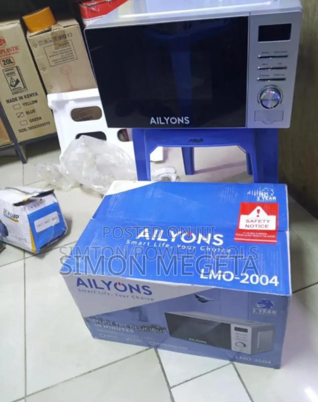 Model Lmo 2004. Ailyons Digital Microwave