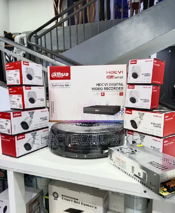 Surveillance System Complete Kit 8 Channel Cctv Dahua Camera