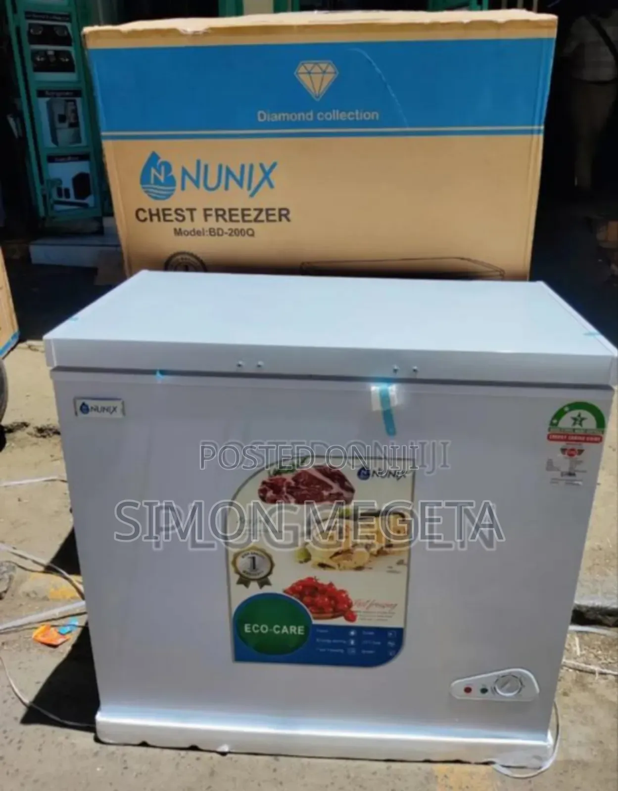 Chestfreezers. Nunix 200l Freezer