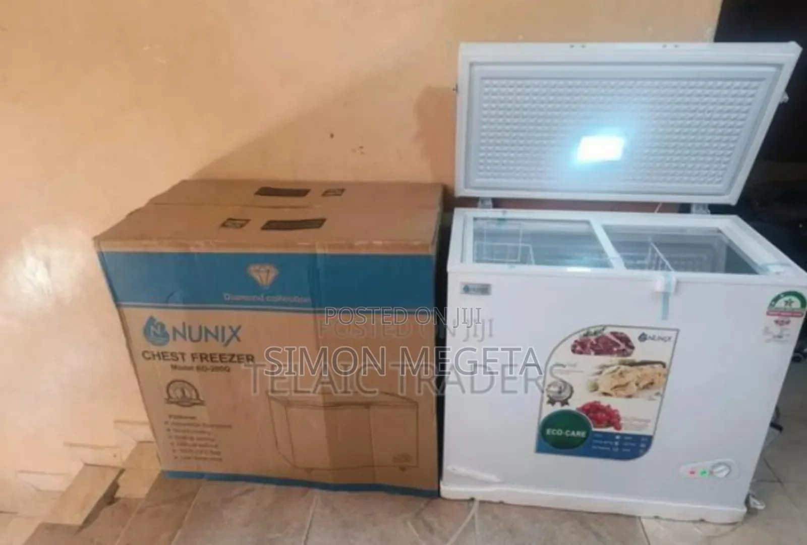 With Free Guards New Nunix 200l Freezer
