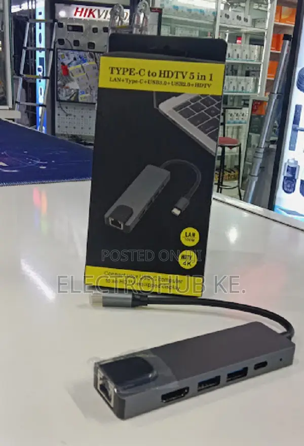 5 In 1 Usb C Hubs