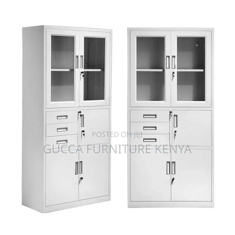 Metallic 2-door Office Filling Safe Cabinet
