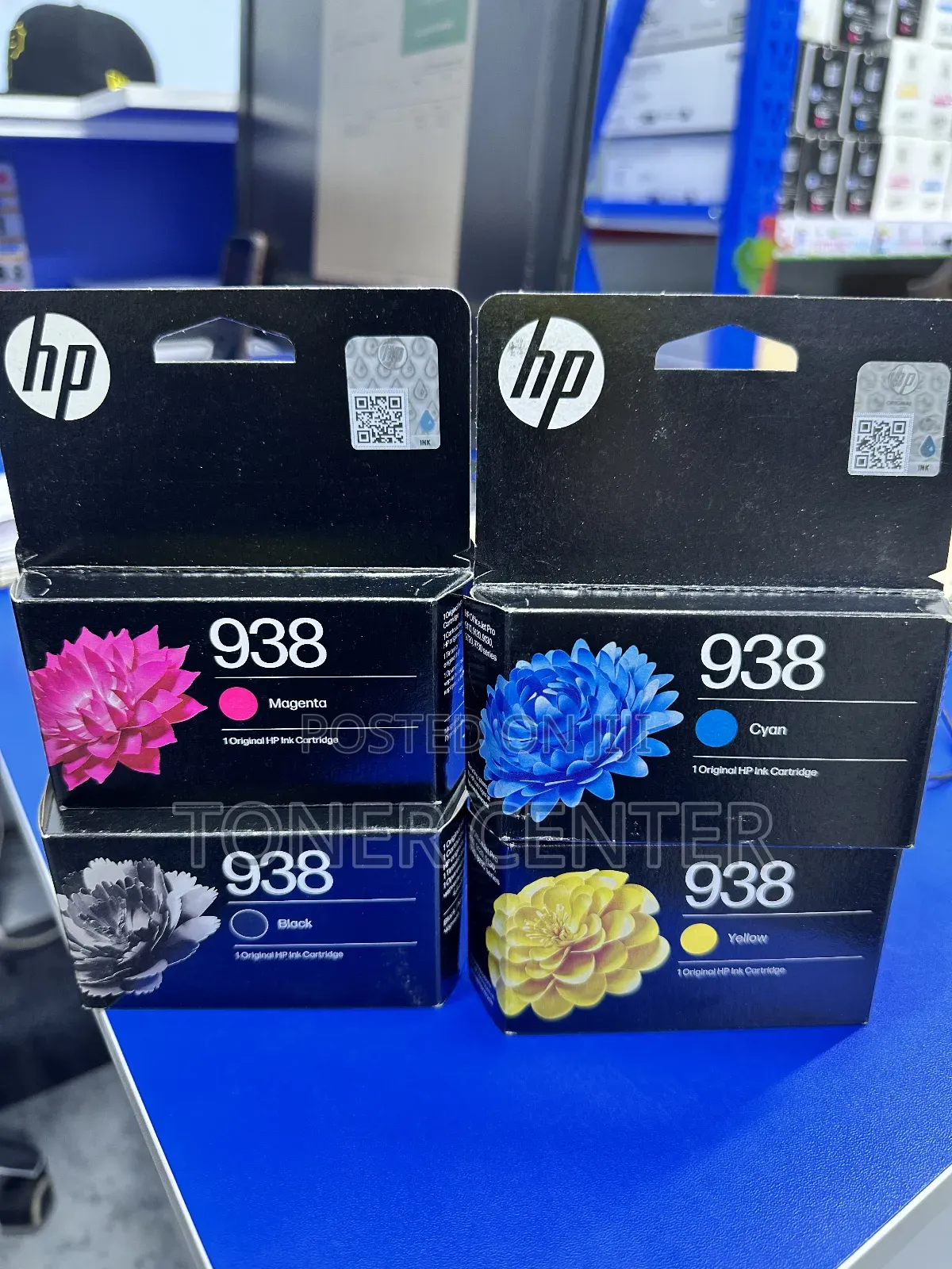 Hp Office Jet Pro 9120b Original Inks Hp 938