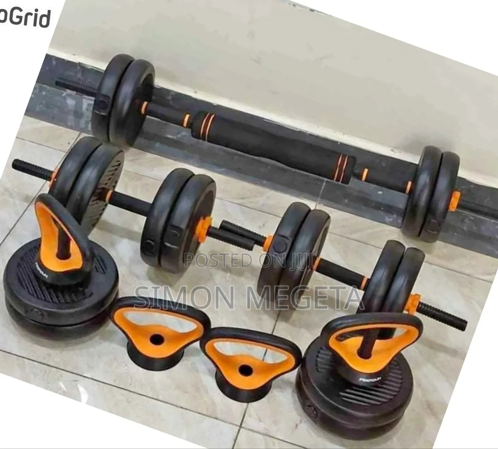 50 KGS 6 in 1 Dumbbells Available