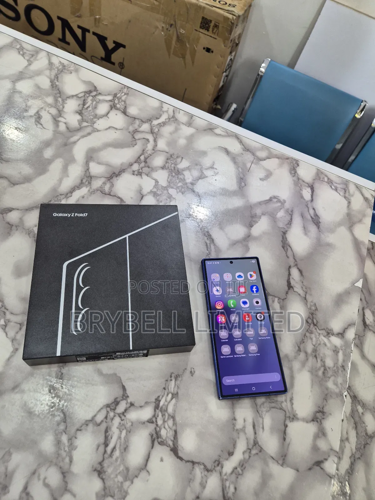 Samsung Galaxy Z Fold7 256 GB Blue