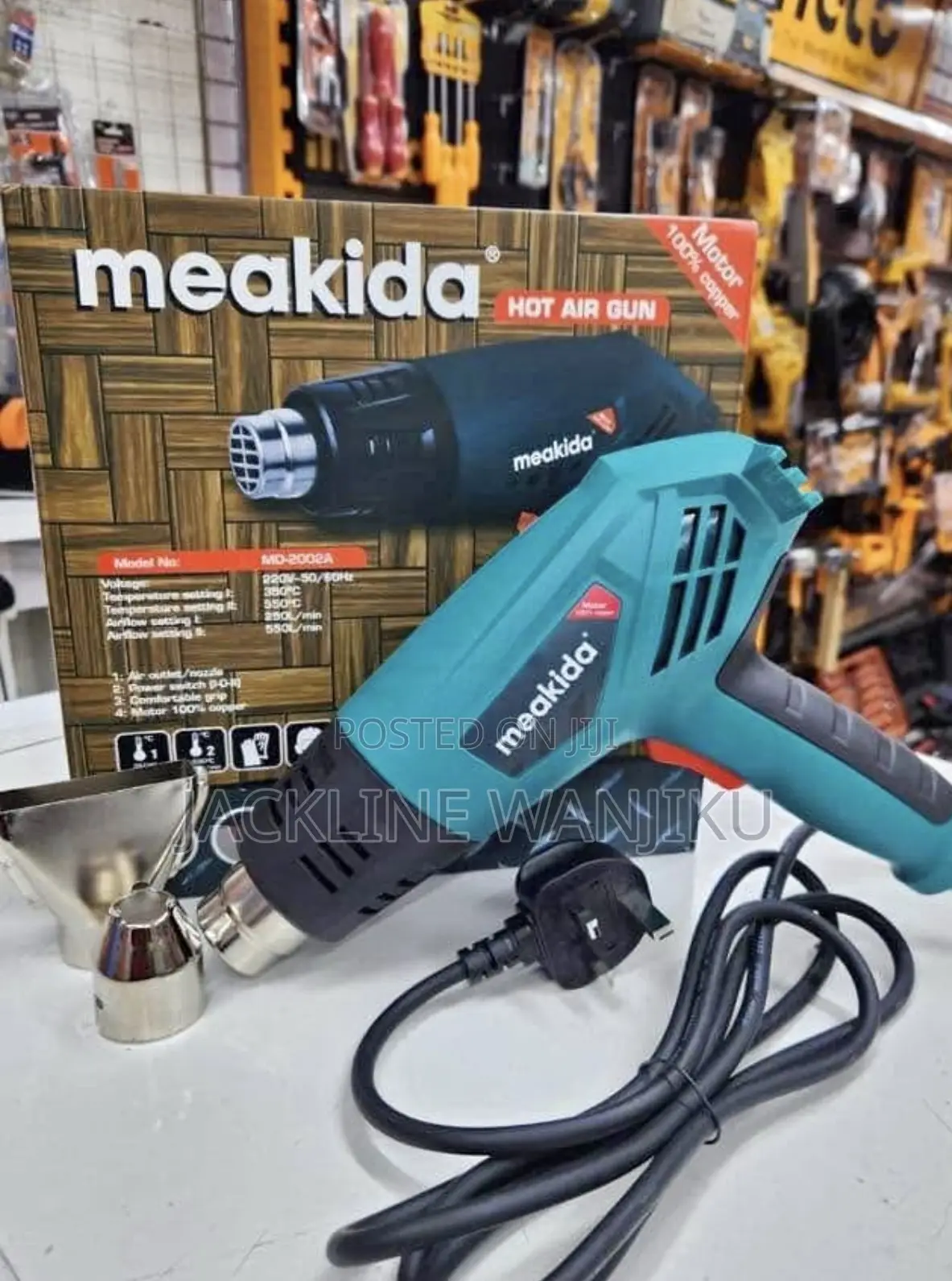 Meakida Heat Gun Machine/ Powerful Meakida Heat Gun / Hot Air Gun