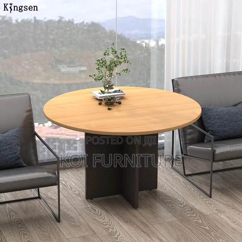 Office Table : Modern Round Meeting Table