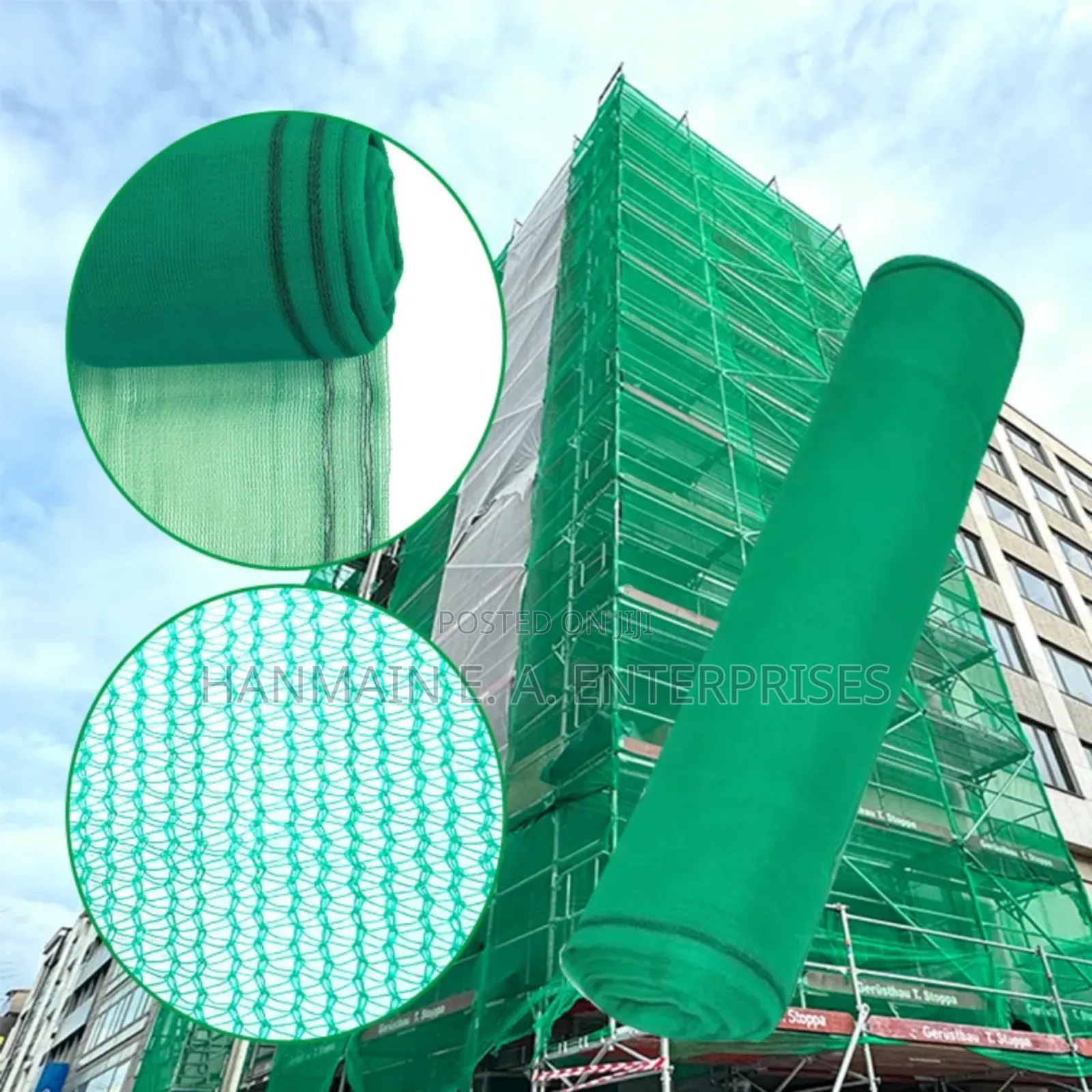 4m*50 Metre Construction Site Safety Shade Scaffolding Net Debris Net