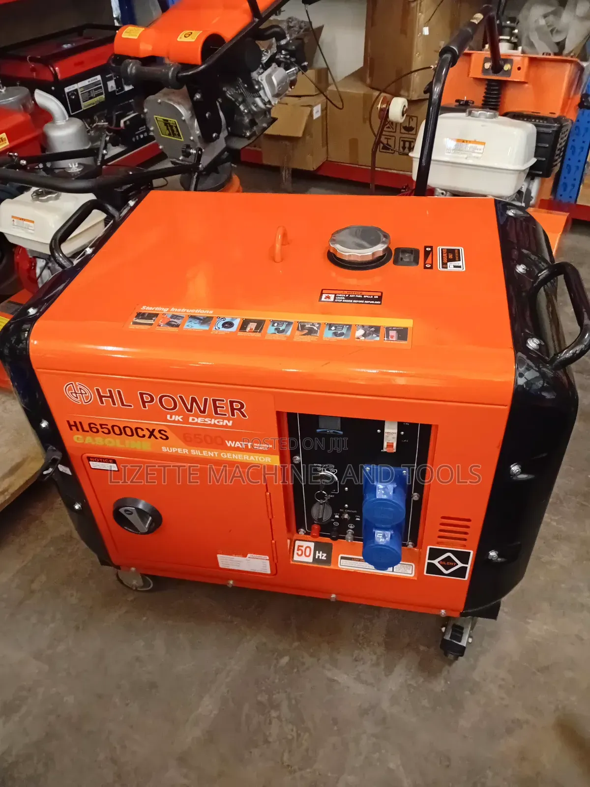 Hl Power 6.5kva Super Silent Petrol Generator