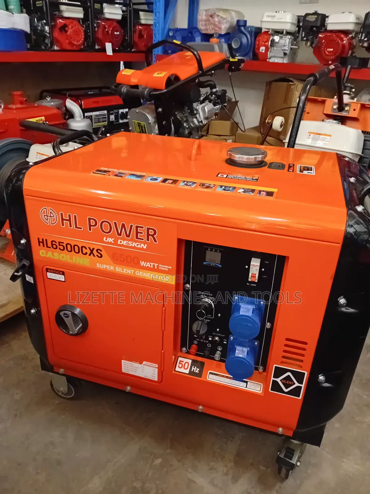 Hl Power 6.5kva Super Silent Petrol Generator