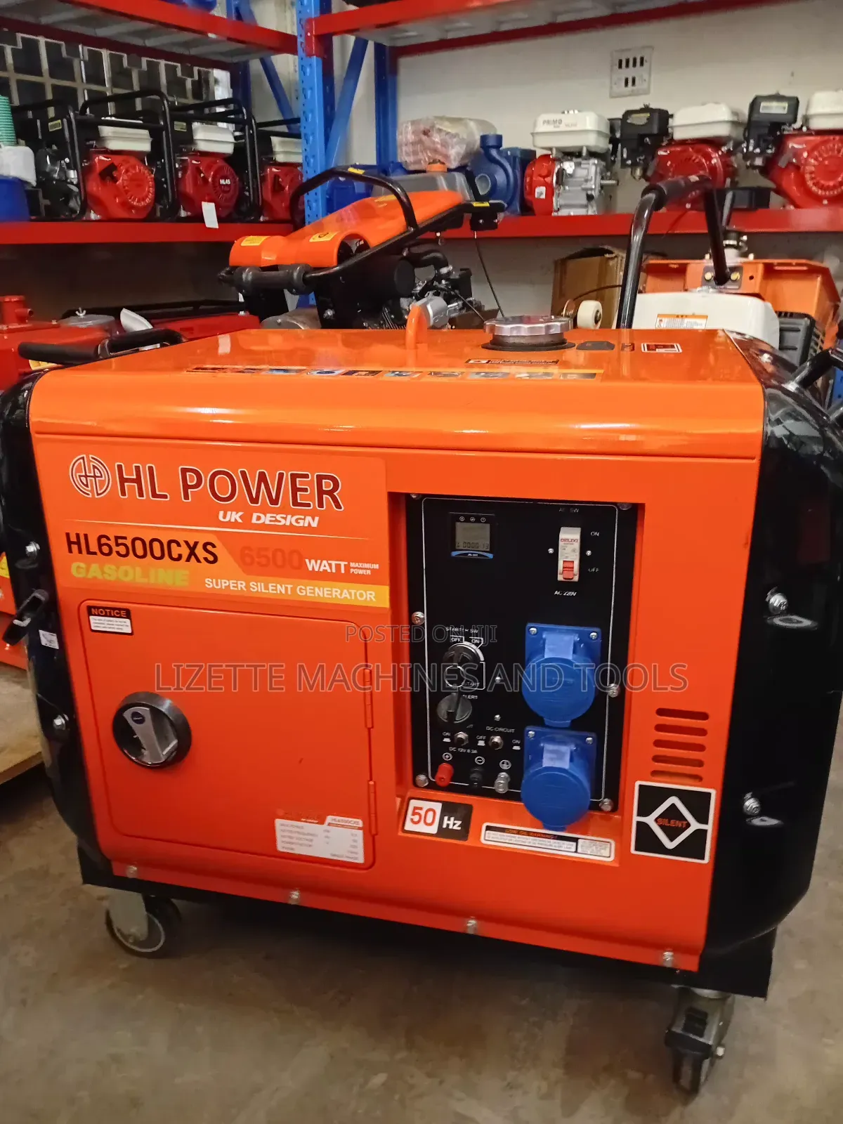 Hl Power 6.5kva Super Silent Petrol Generator