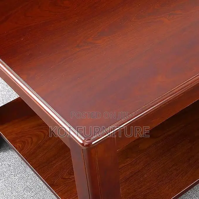 Office Stool : Square Mahogany Coffee Stool