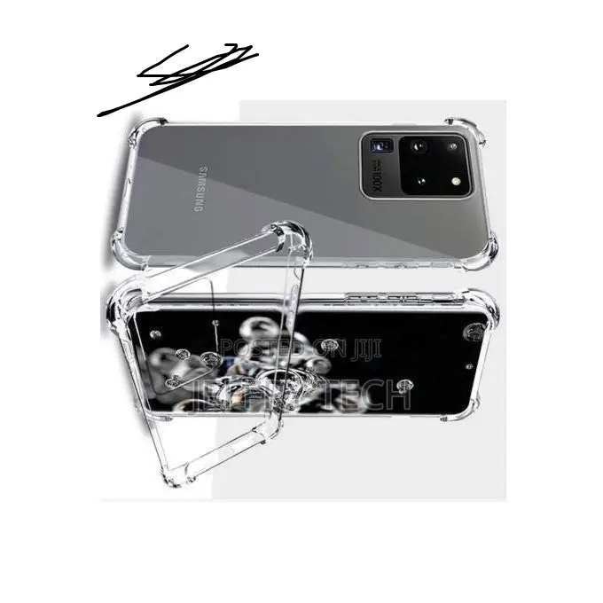 Samsung Galaxy S20 Ultra Flexible Clear Transparent Soft Tpu Back Case