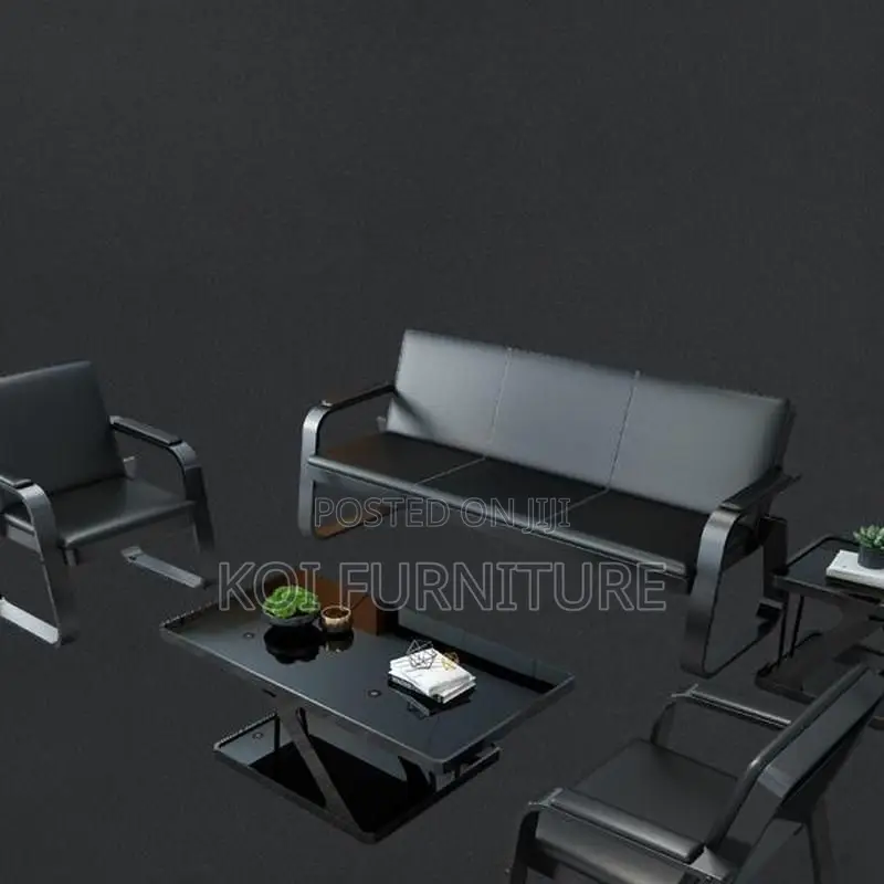 Office Sofa Modern 5-Seater Reception Office Sofa Set