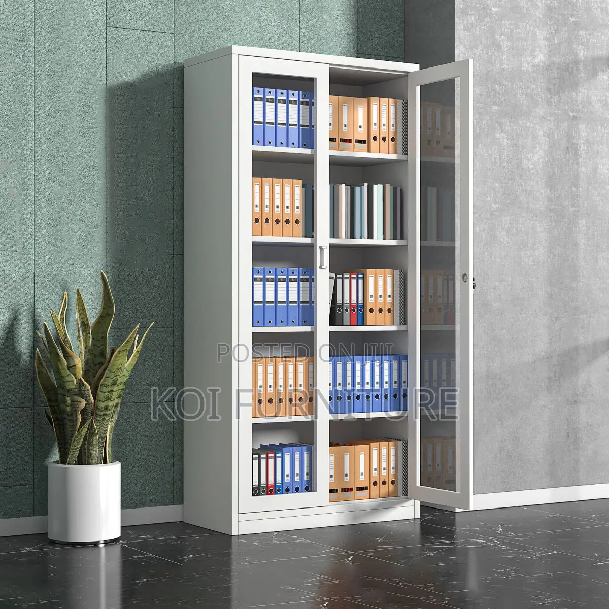 Office Cabinet : Steel Office Storage Cabinet With Doors,