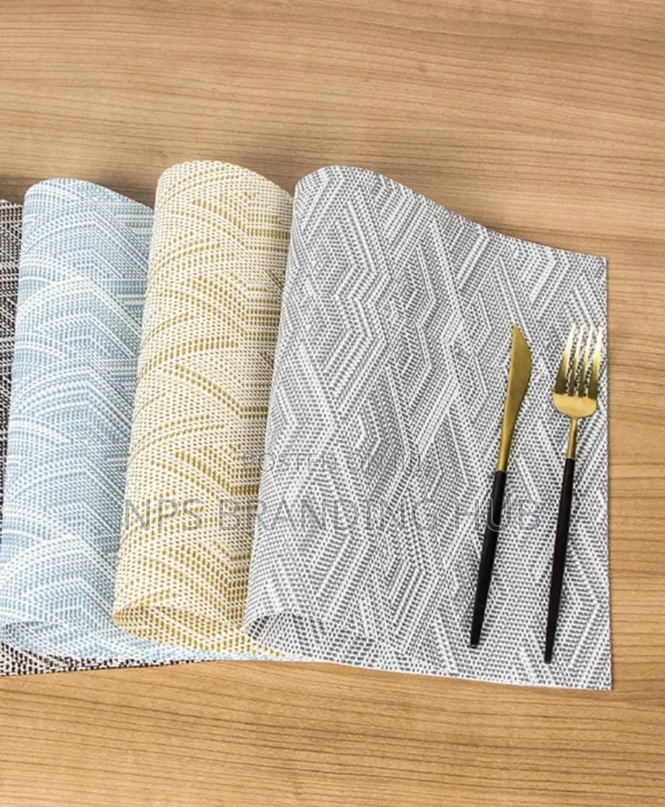 6pcs PVC Table Mat Eh