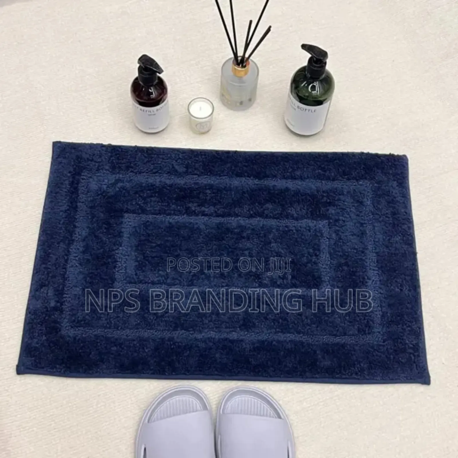 1pc Absorbent Bathroom Mat Size: 50*80cm Eh