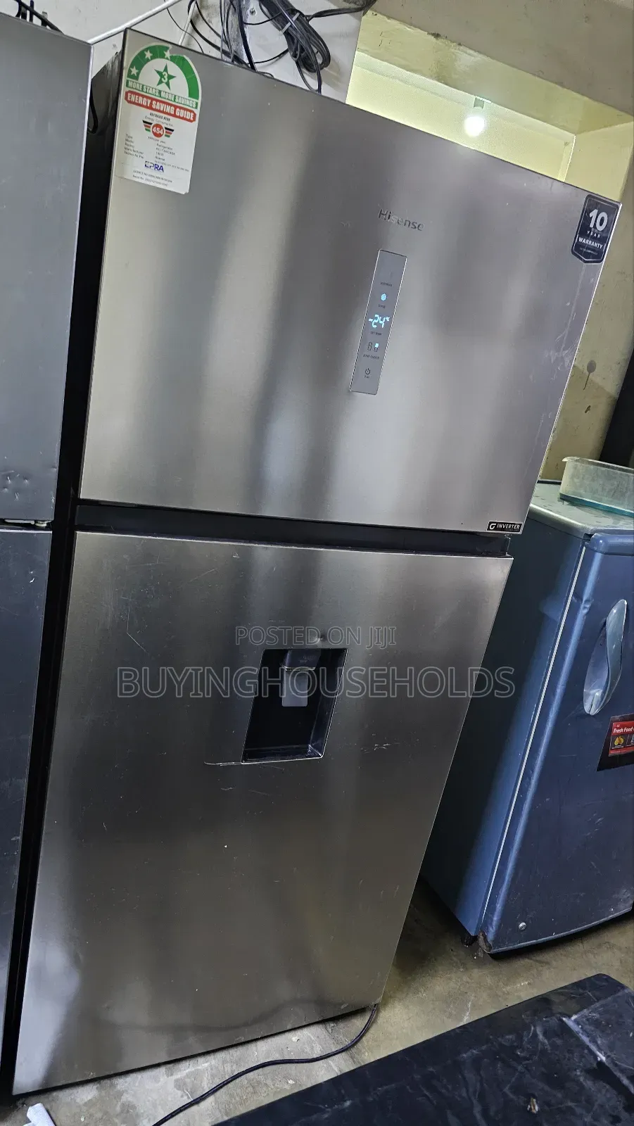 Hisense 505l No Frost Fridge With Dispenser [Ref510/Dr]