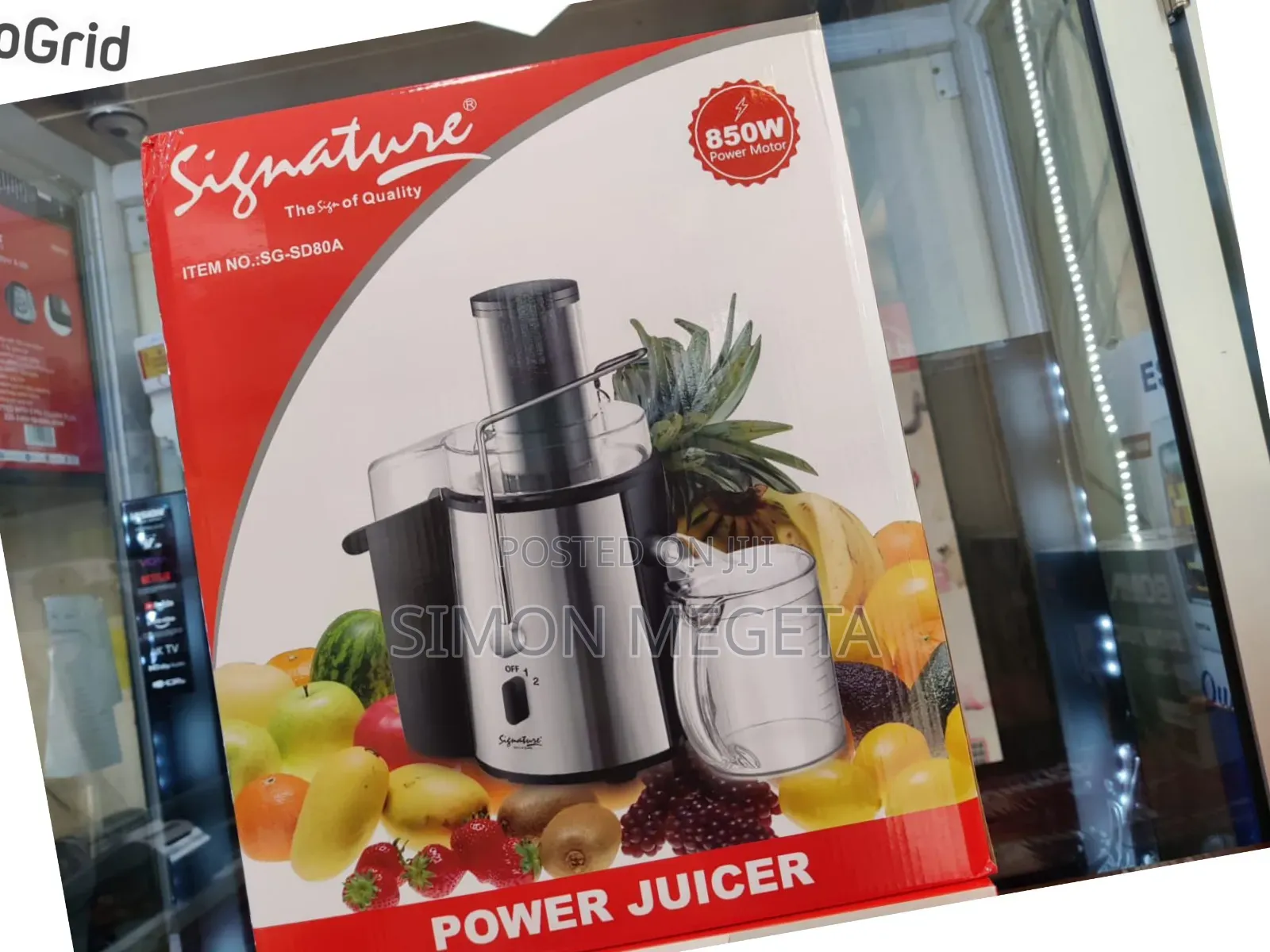 New Signature Power Juicer 850w